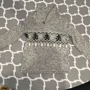 Adorable Disney Mickey Cowl Neck Sweater Size 2T